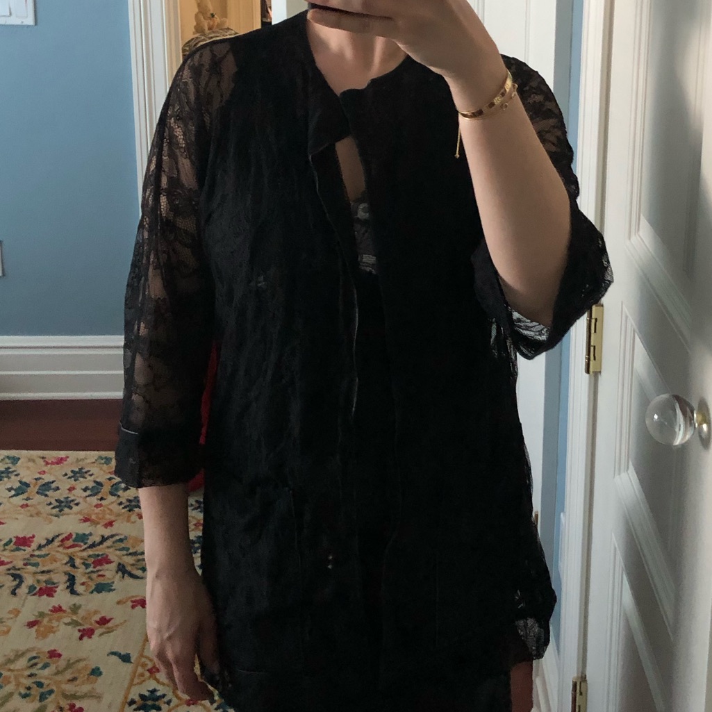 Silk Lace Kimono